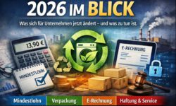 Gesetzliche Änderungen in 2026 für Selbständige und Unternehmer